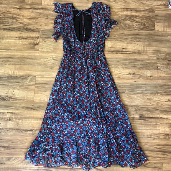 NWT - Robert Rodriguez Juliette Floral Dress Size 4 - Picture 4 of 11